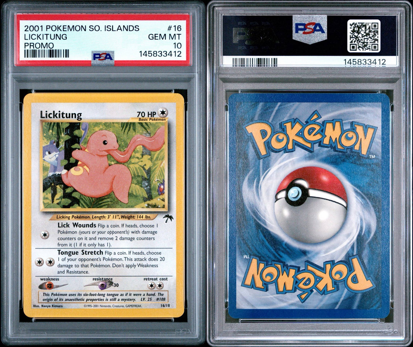 Southern Islands Lickitung #16 PSA 10 | This Cardboard is Shiny