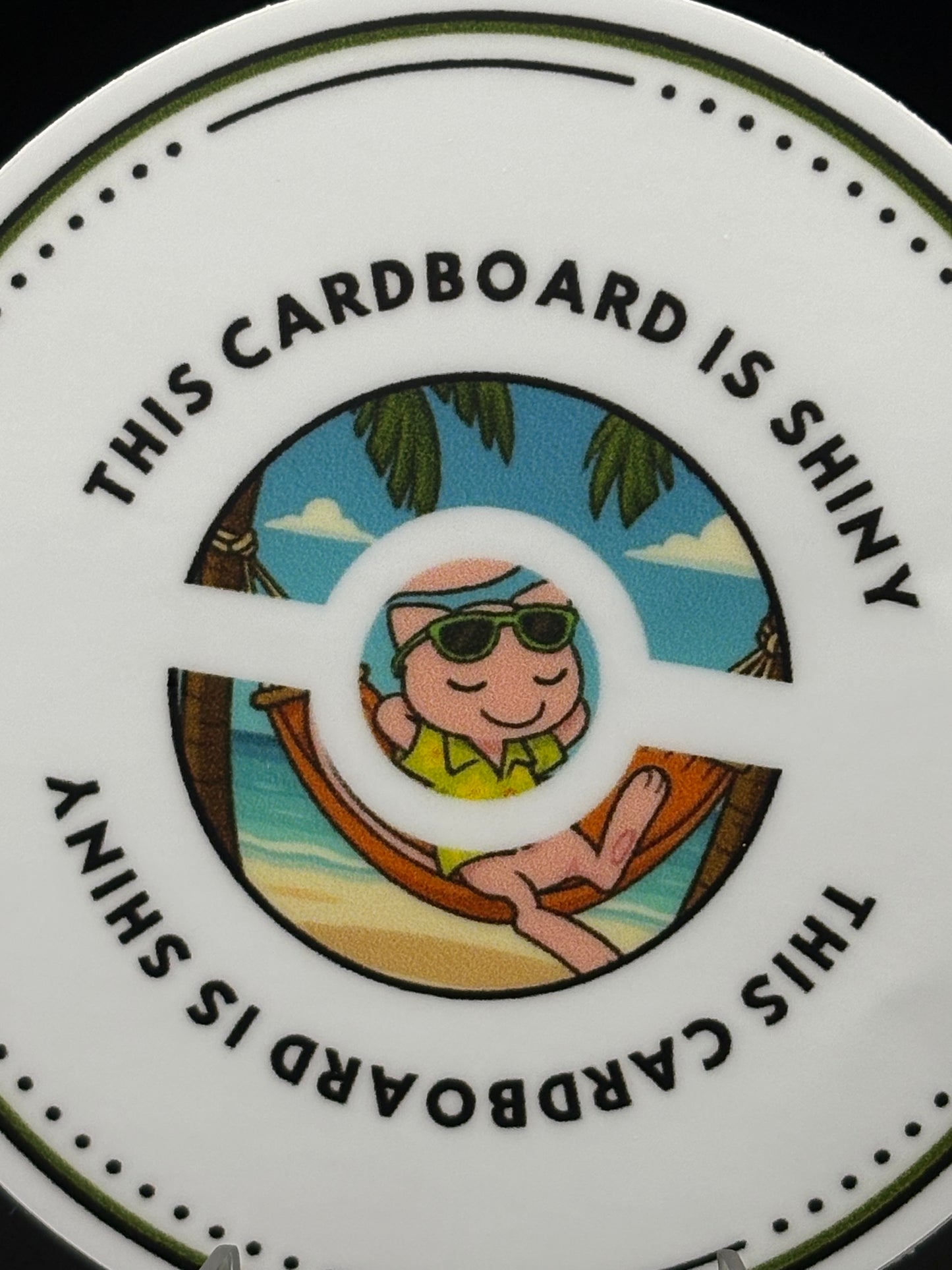 TCIS Sticker - Southern Islands Variant 3” | This Cardboard is Shiny