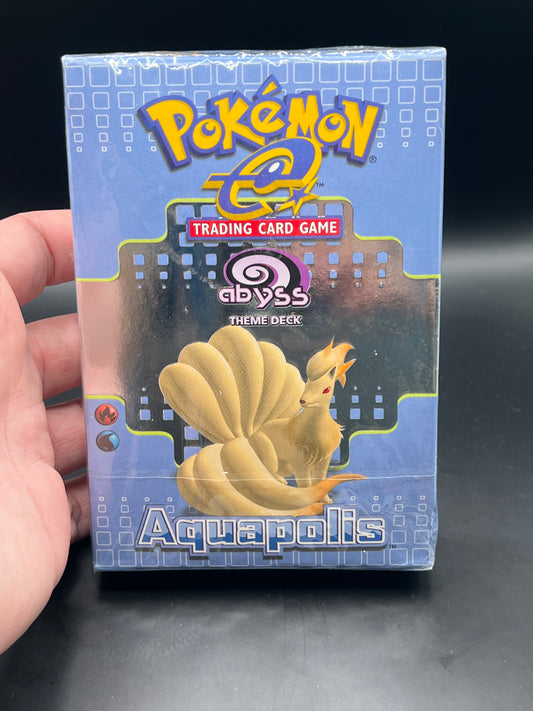 Pokemon Aquapolis Abyss Theme Deck - SEALED