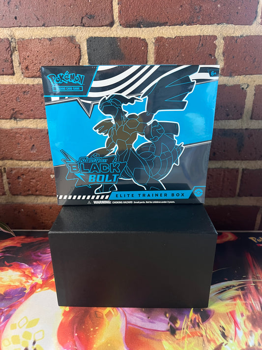 Black Bolt Elite Trainer Box (Sealed) | This Cardboard Is Shiny
