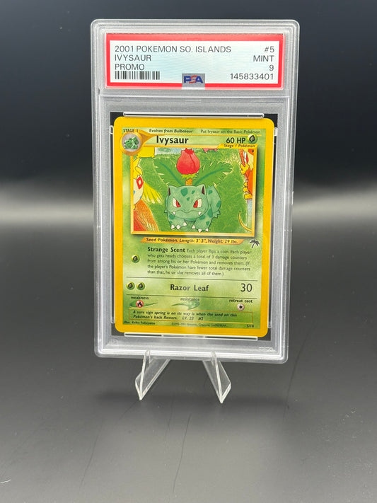 Southern Islands Ivysaur #5 PSA 9 | This Cardboard is Shiny