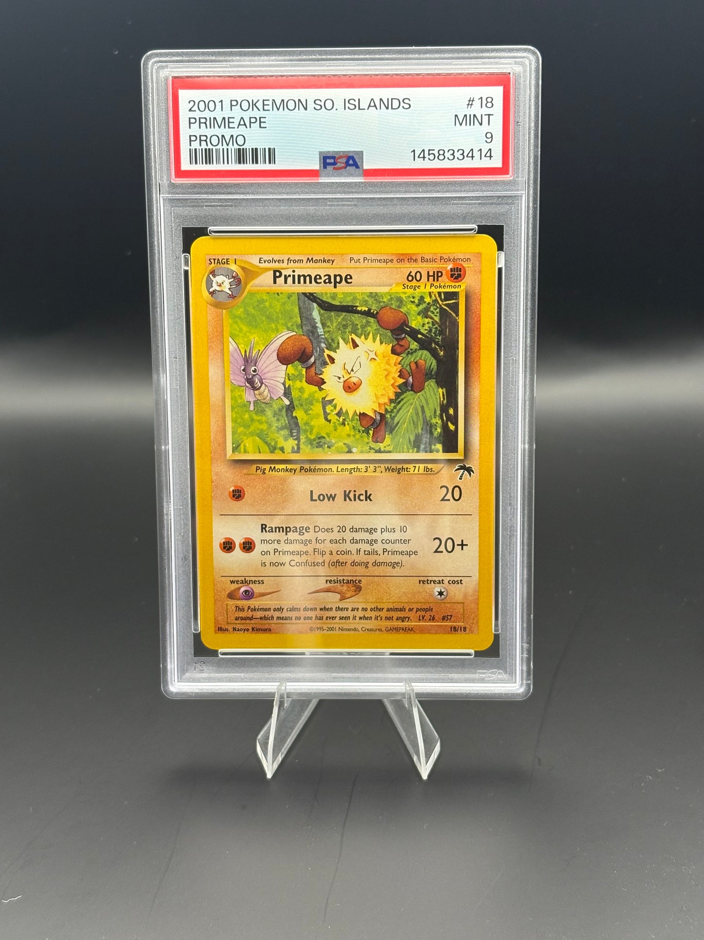 Southern Islands Primeape #18 PSA 9 | This Cardboard is Shiny