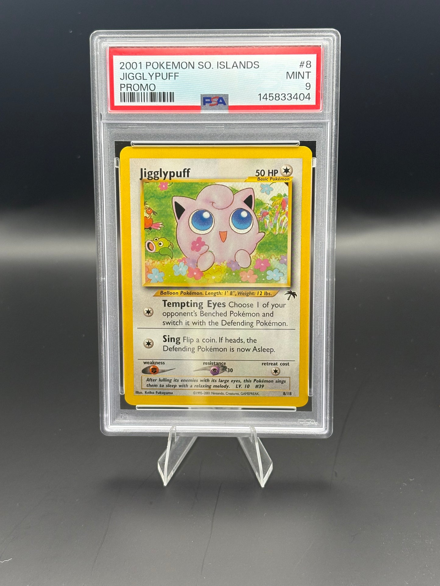 Southern Islands Jigglypuff #8 PSA 9 | This Cardboard is Shiny