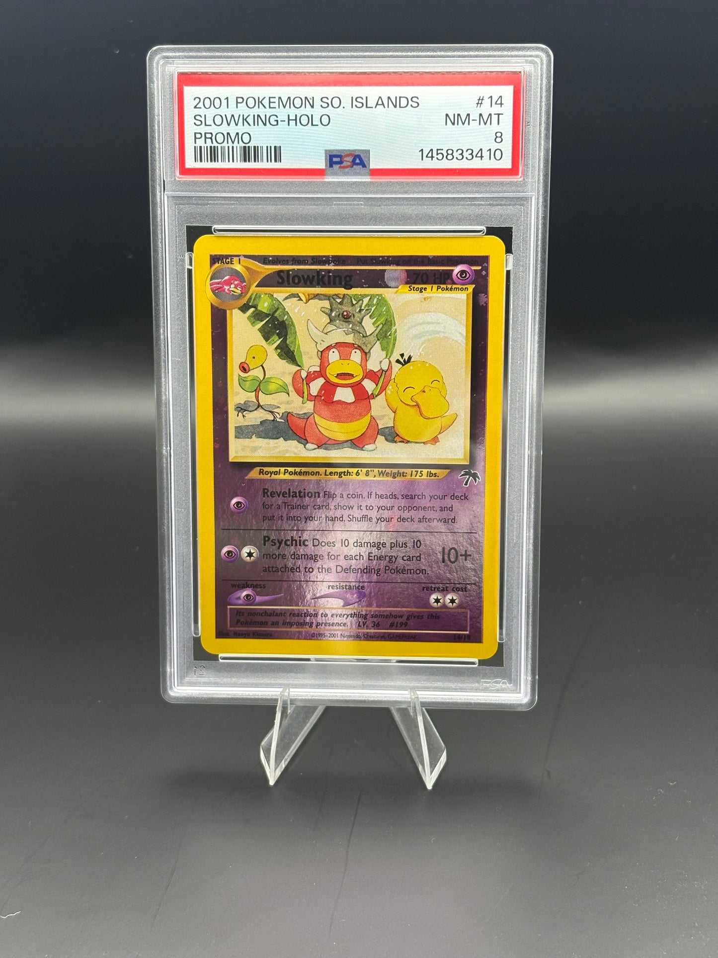 Southern Islands Slowking  #14 PSA 8 | This Cardboard is Shiny
