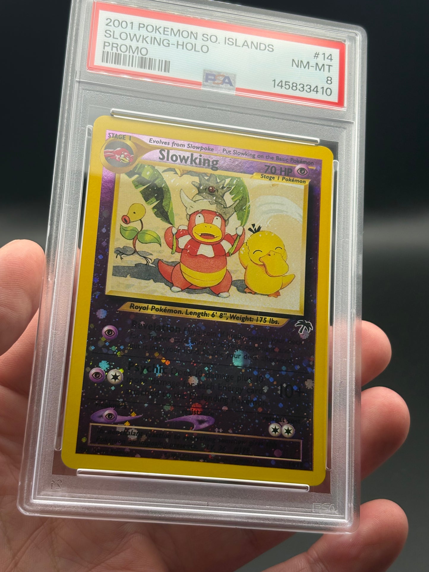 Southern Islands Slowking  #14 PSA 8 | This Cardboard is Shiny