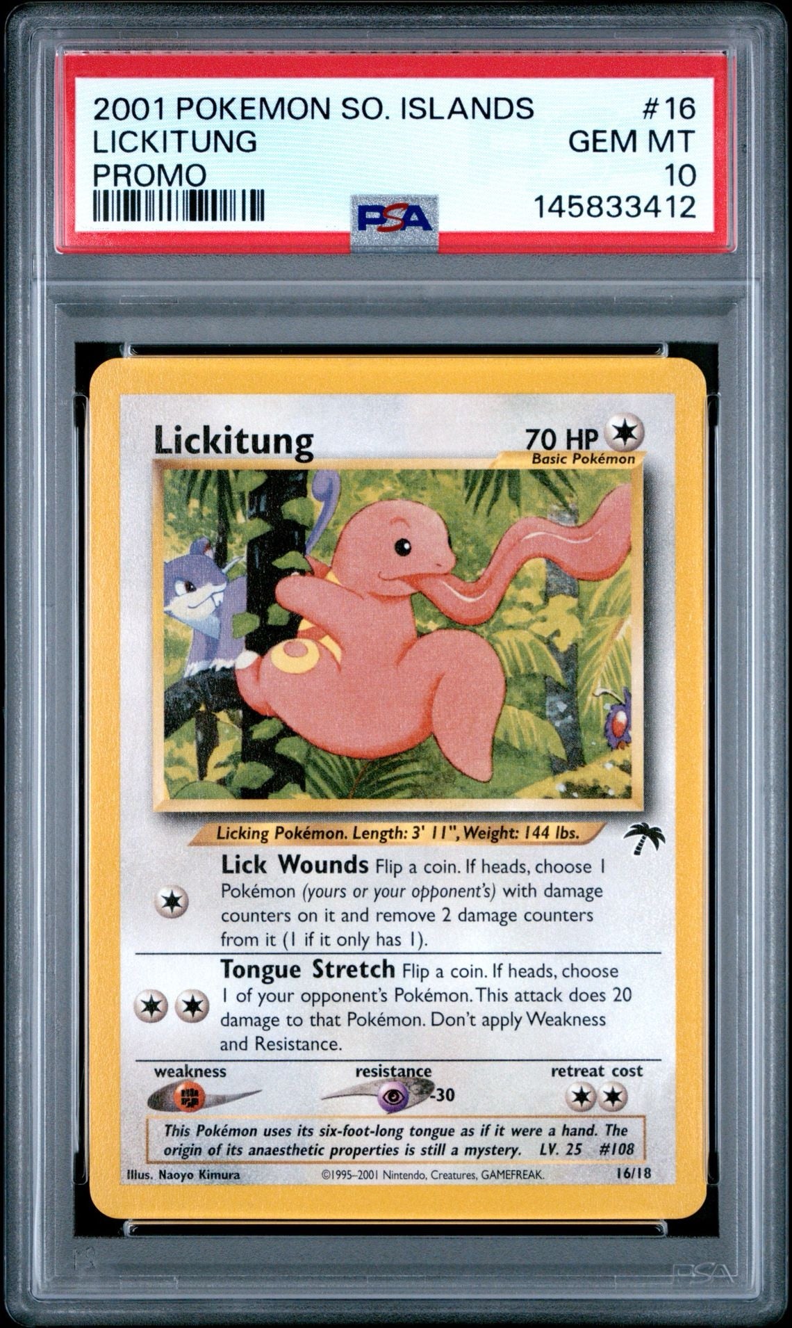 Southern Islands Lickitung #16 PSA 10 | This Cardboard is Shiny