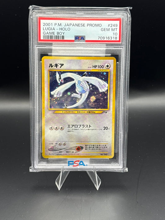 Japanese Lugia Game Boy Promo #249 PSA 10