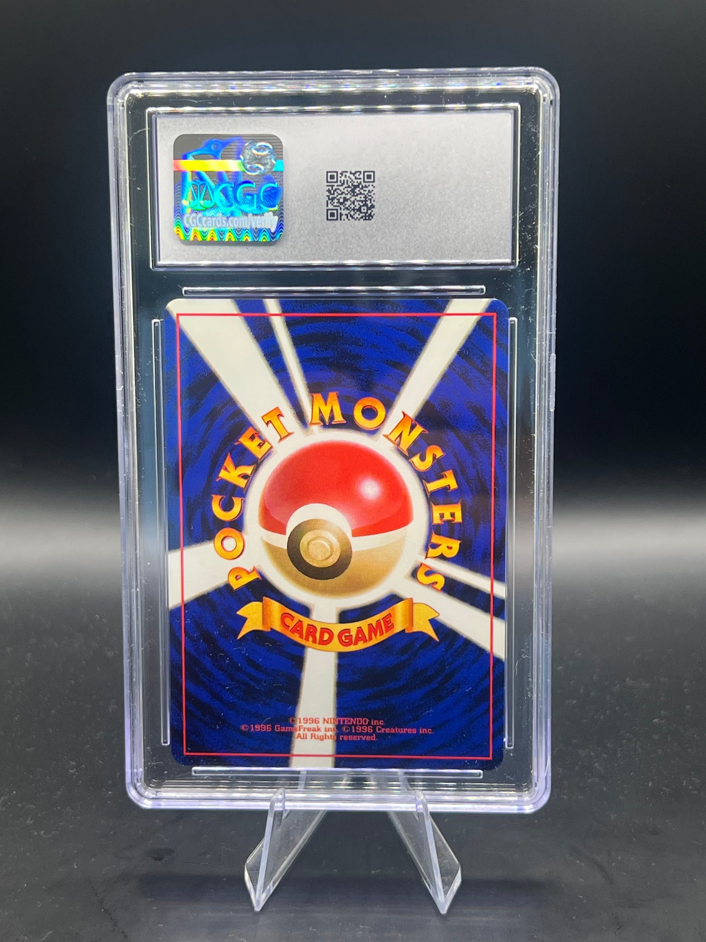 Japanese Rocket's Mewtwo Challenge From The Darkness CGC 10
