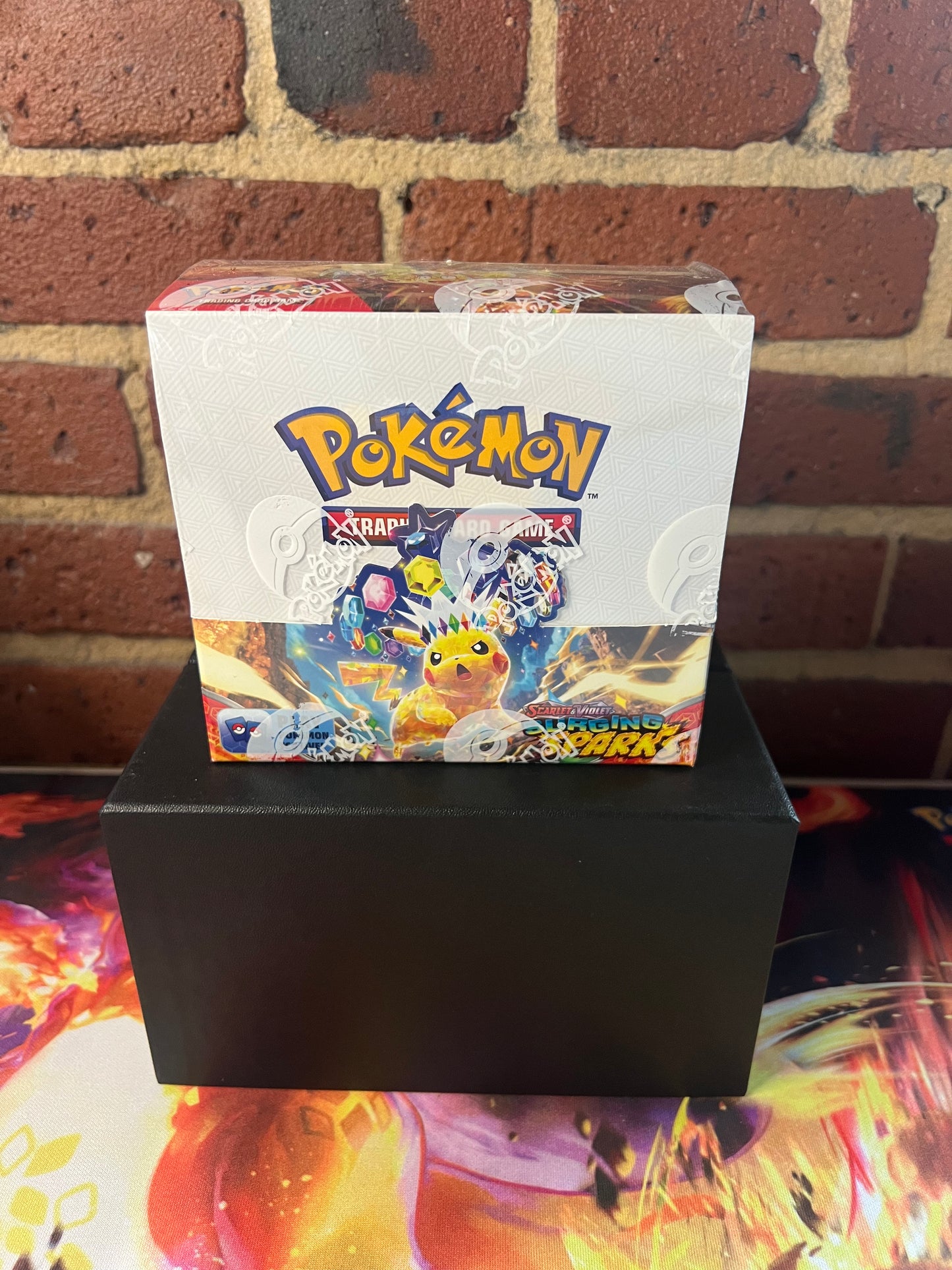 Surging Sparks Booster Box (Sealed) | This Cardboard Is Shiny